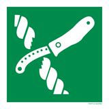 COUTEAU DE RADEAU DE SAUVETAGE E035