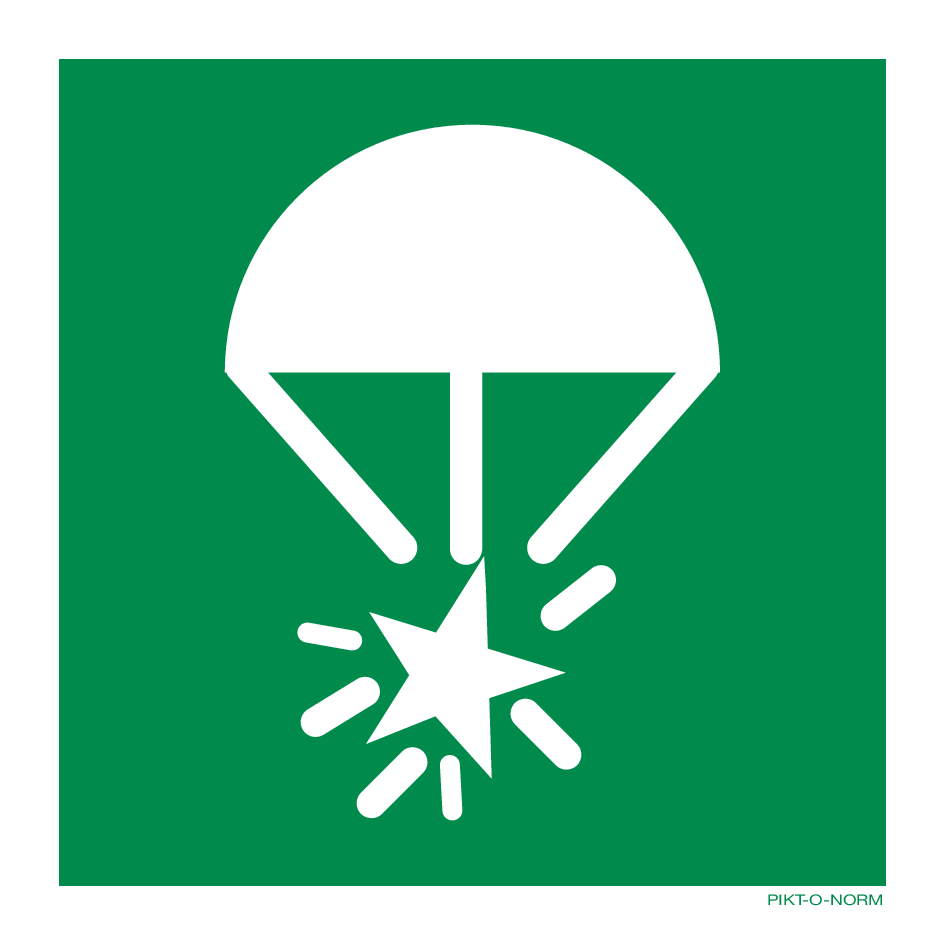 FUSÉE ÉCLAIRANTE À PARACHUTE E049