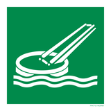 EVACUATIEGLIJBAAN ISO7010-E054