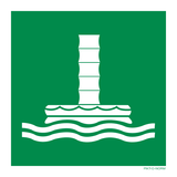 EVACUATIEKOKER ISO7010-E055