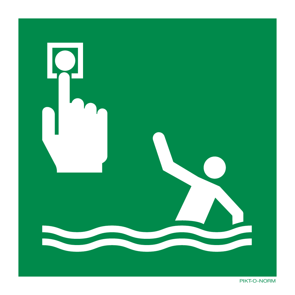 AVERTISSEUR PERSONNE À LA MER E7010-E069