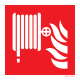 BRANDSLANG - HASPEL ISO7010-F002