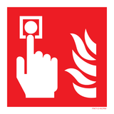 BRANDMELDER ISO7010-F005