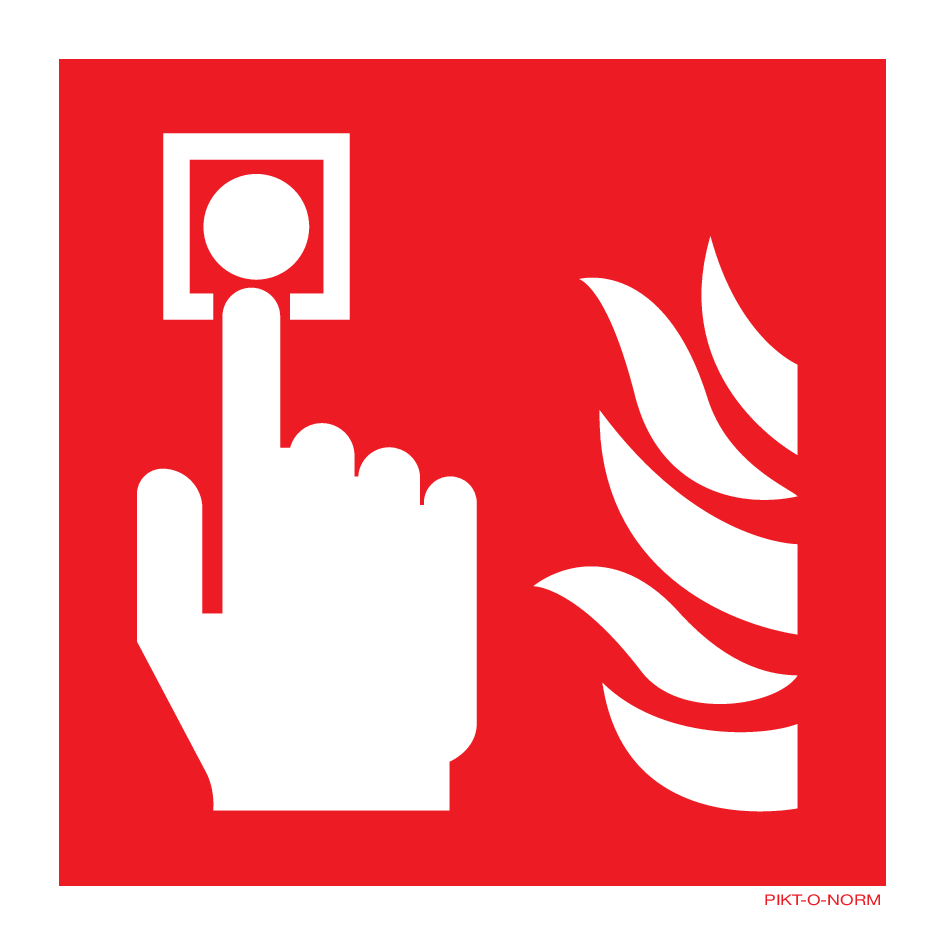 BRANDMELDER ISO7010-F005