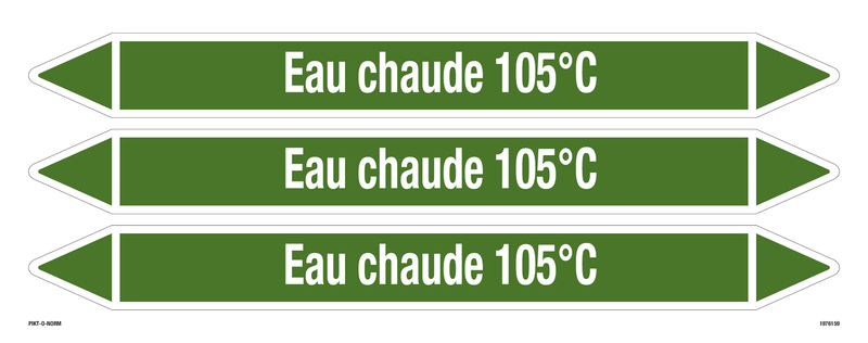 EAU CHAUDE 105°C