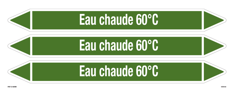 EAU CHAUDE 60°C