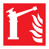 MONITEUR D'INCENDIE  ISO7010-F015