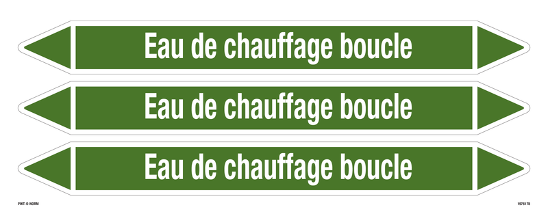 EAU DE CHAUFFAGE BOUCLE