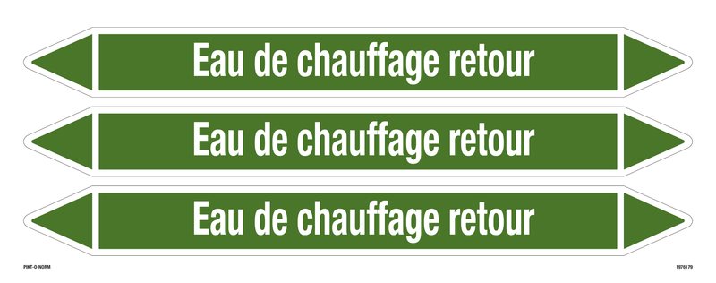 EAU DE CHAUFFAGE RETOUR