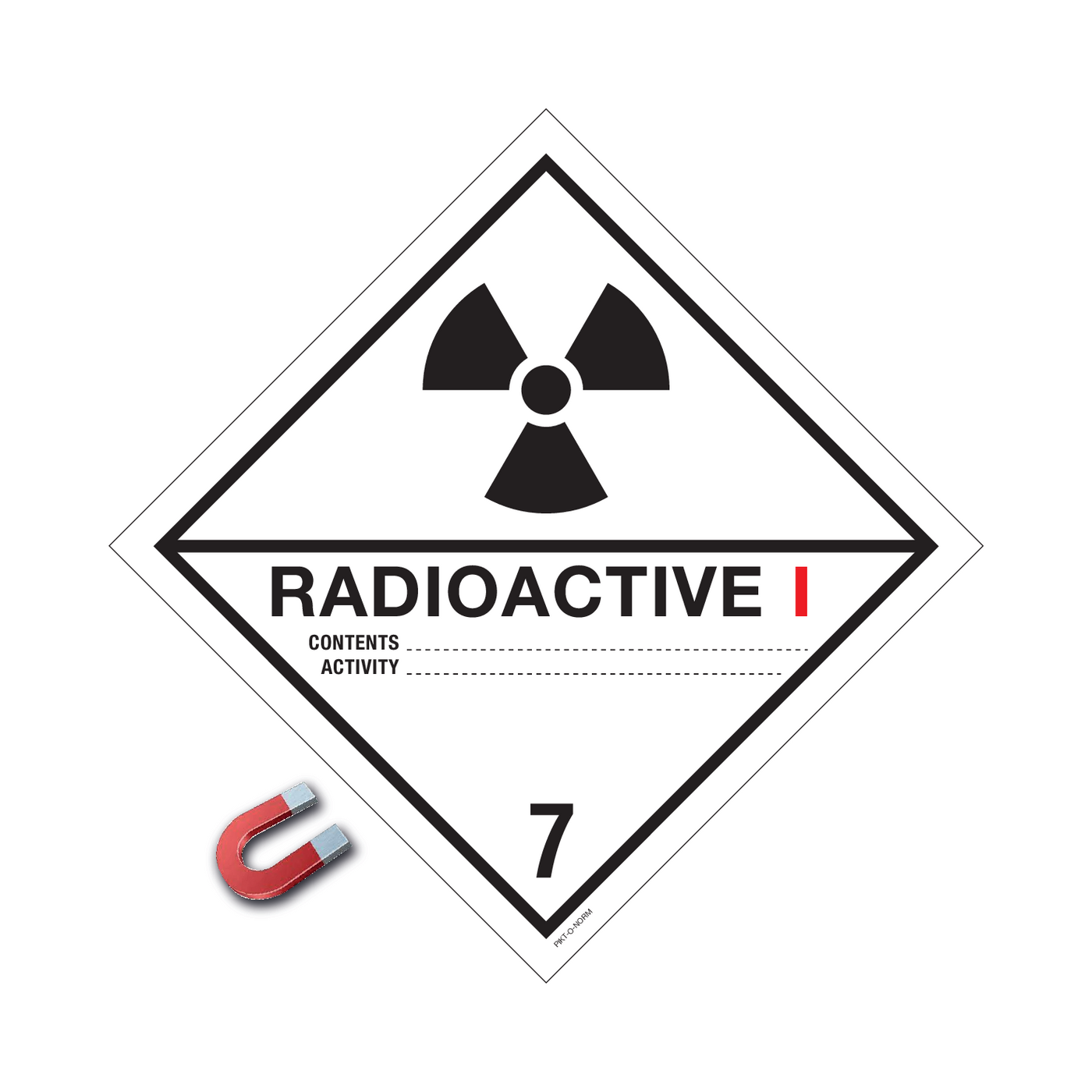 RADIOACTIEVE STOFFEN, CAT.I. ADR KL.7A
