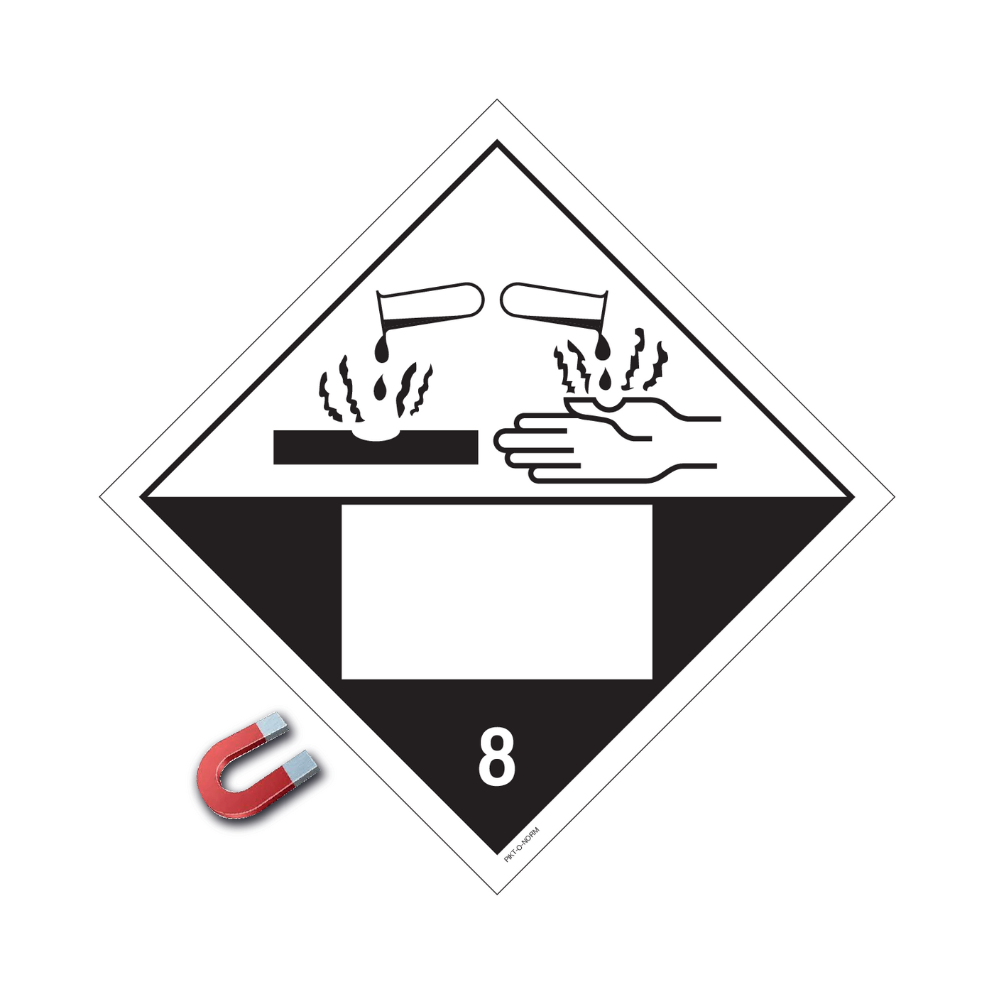 IMO 8.0. CORROSIF AVEC INDICATEUR UN