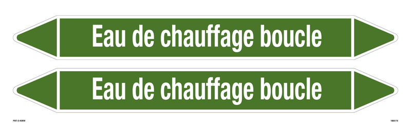 EAU DE CHAUFFAGE BOUCLE
