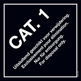 CAT.1. EXCLUSIVEMENT POUR ELIMINATION...