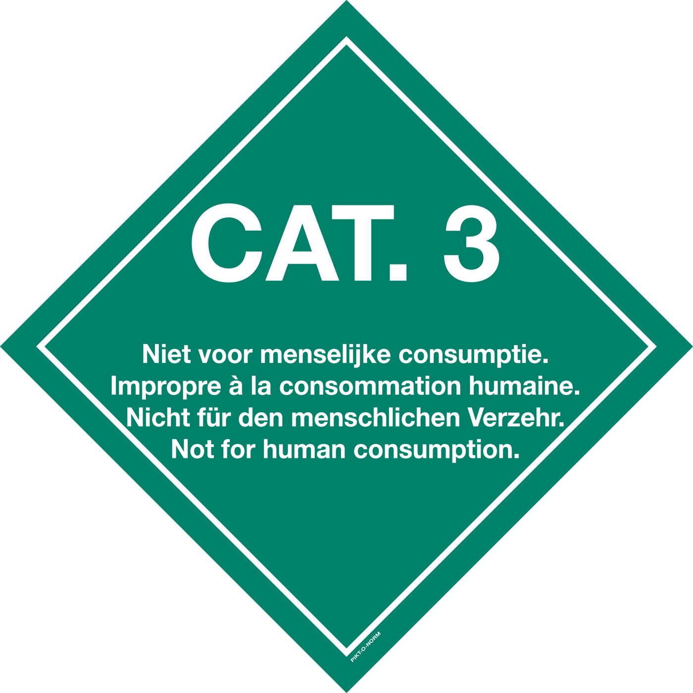 CAT.3. IMPROPRE À LA CONSOMMATION...