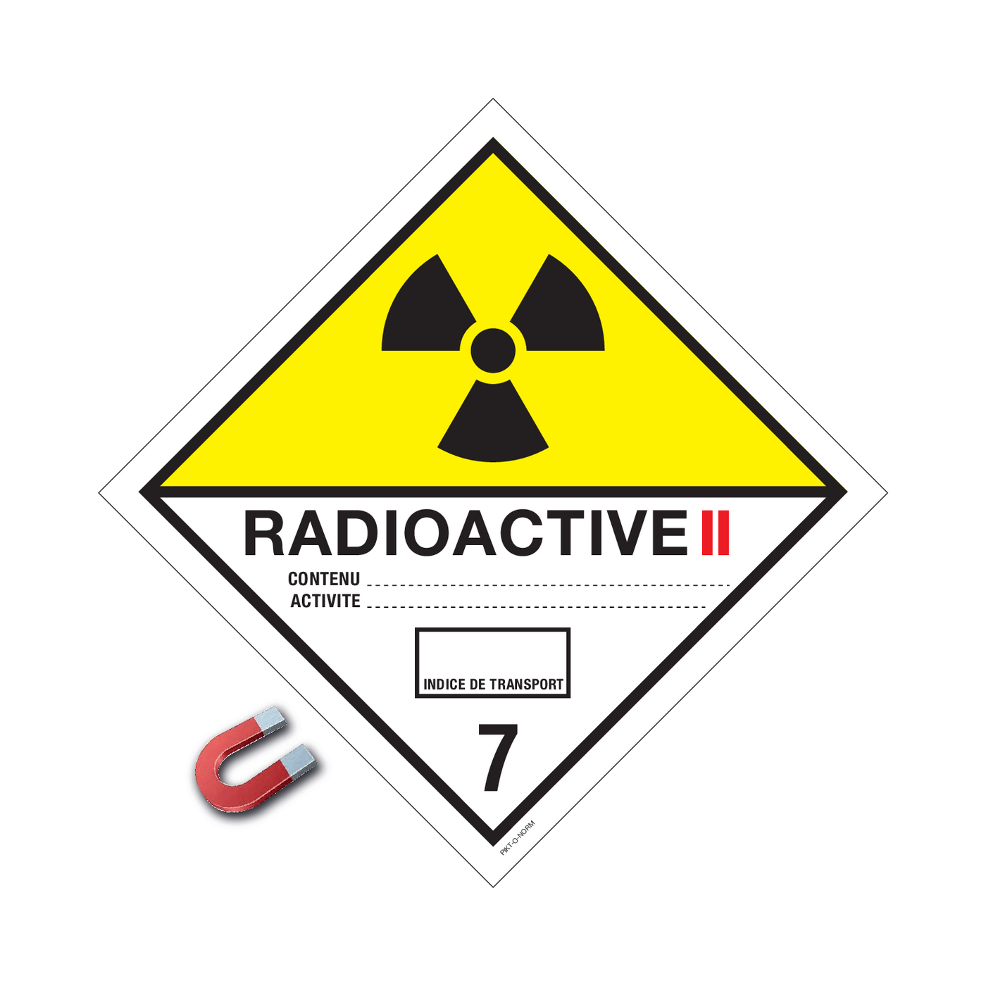 RADIOACTIEVE STOFFEN 7B IN  FRANS