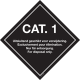 CAT.1. EXCLUSIVEMENT POUR ELIMINATION...
