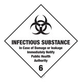INFECTIOUS SUBSTANCE. IN... ADR KL.6.2