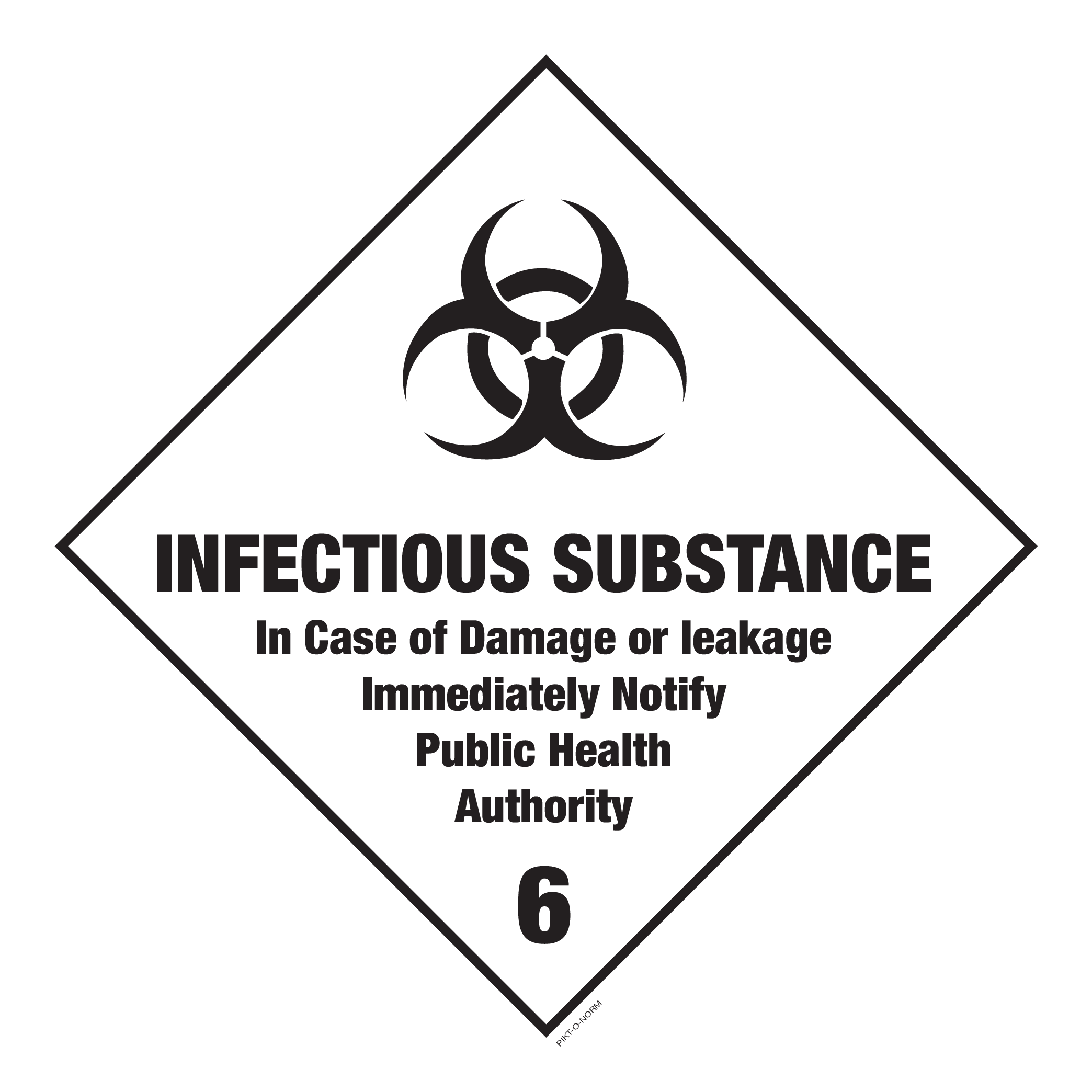 INFECTIOUS SUBSTANCE. IN... ADR KL.6.2