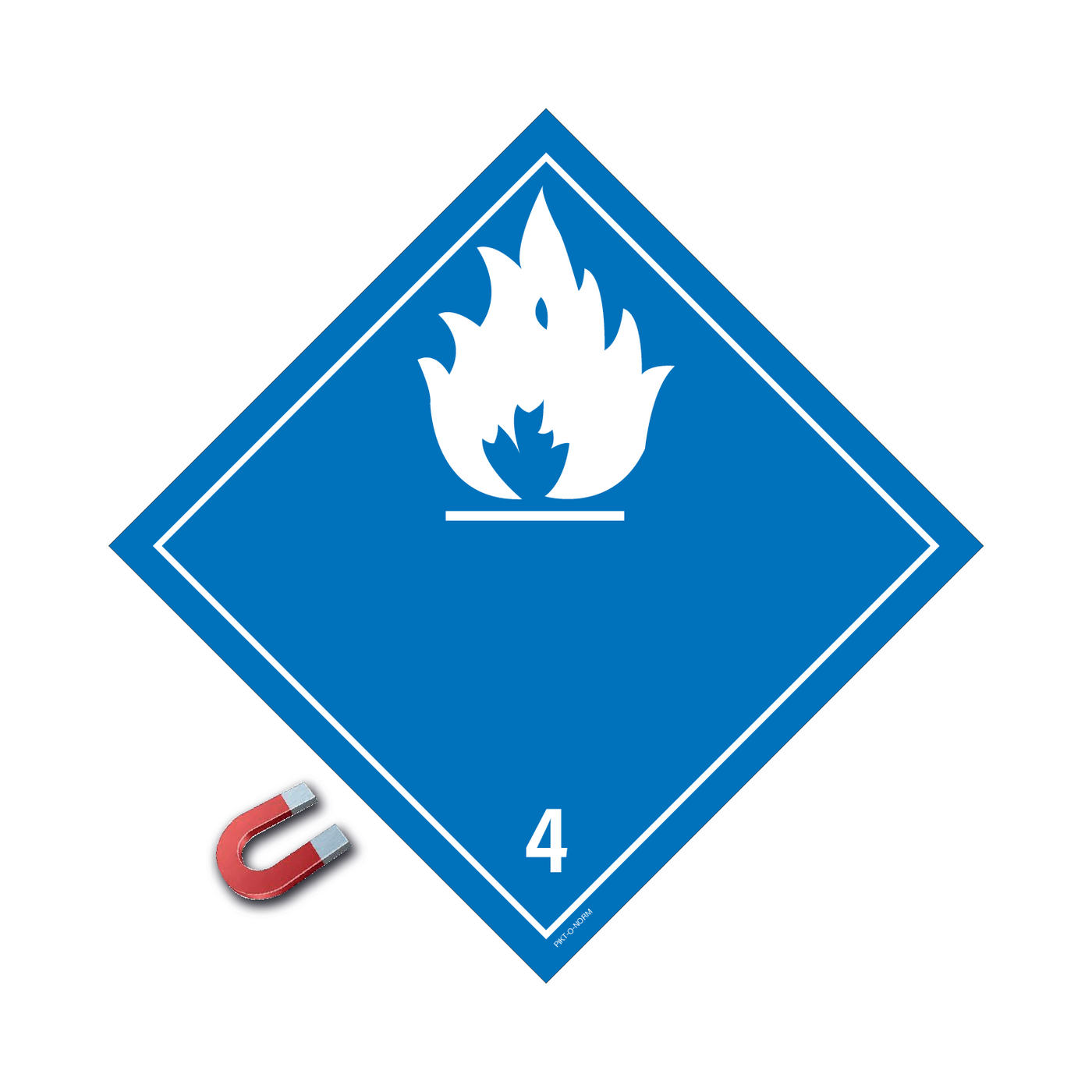 DÉGAGE GAZ INFLAMMABLE AU CONTACT.CL.4.3