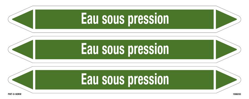 EAU SOUS PRESSION
