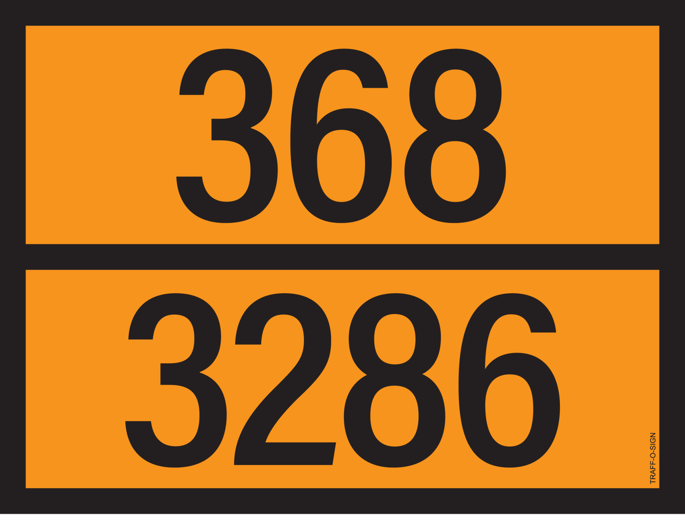 ADR BORD MET GEVARENCODE 368/3286