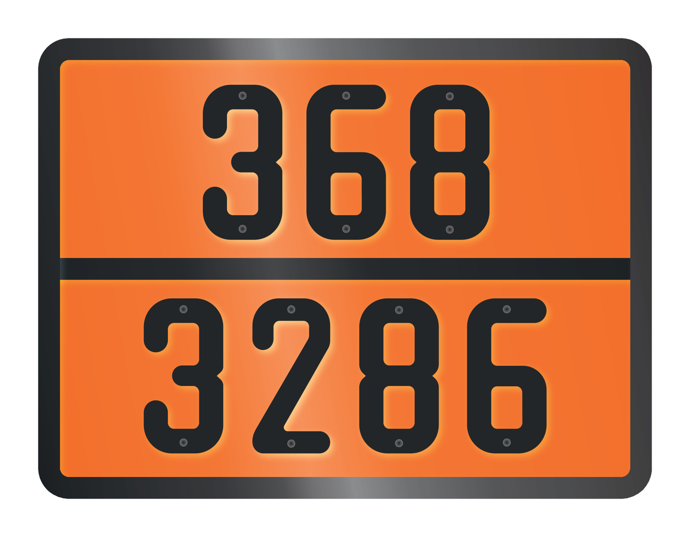 ADR BORD MET GEVARENCODE 368/3286