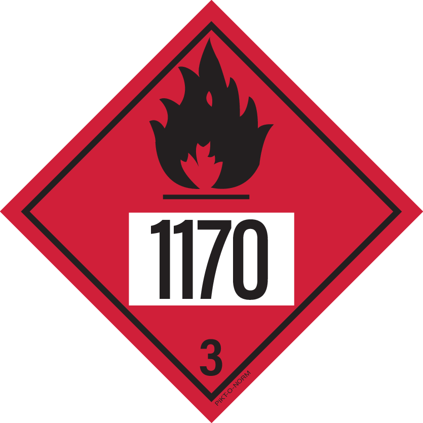 IMO 3.0 BRANDBARE VLOEISTOFFEN UN 1170