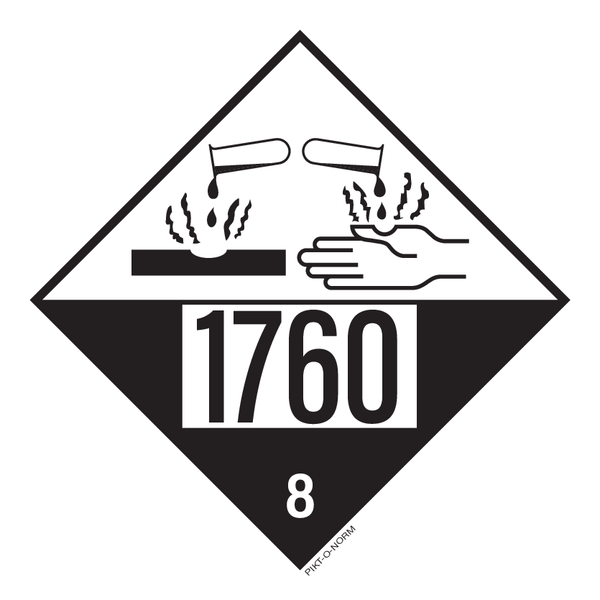 IMO 8.0 CORROSIEF UN 1760