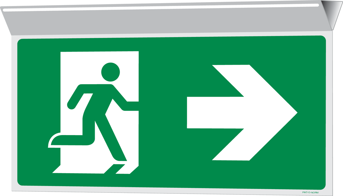 VLUCHTWEG NAAR RECHTS