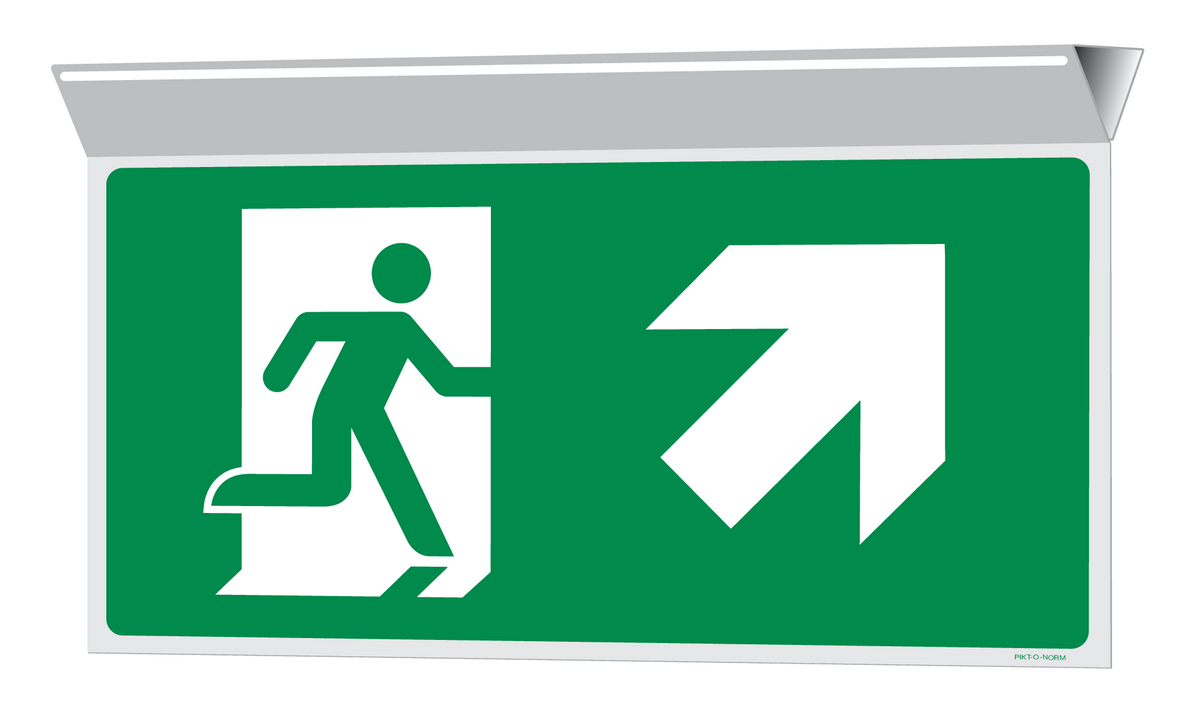 VLUCHTWEG, TRAP RECHTS NAAR BOVEN