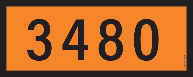 ADR BORD, UN NUMMERS VAN 3000 TOT 3999