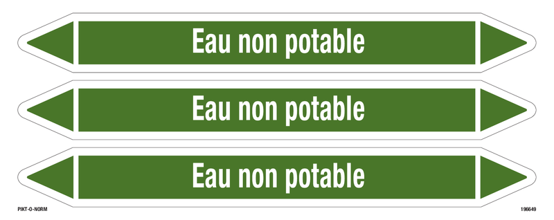 EAU NON POTABLE