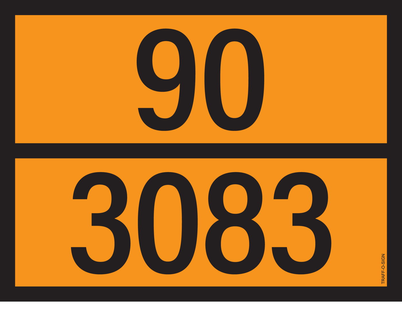 ADR BORD MET GEVARENCODE 90/3083