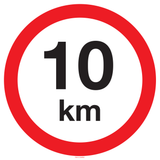 VITESSE LIMITÉE 10 KM