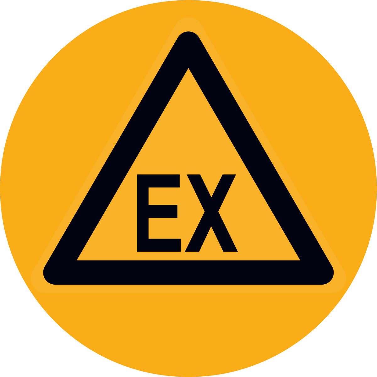 WAARSCHUWING EX. EXPLOSIEVE OMGEVING