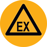 WAARSCHUWING EX. EXPLOSIEVE OMGEVING