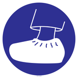 DRAGEN VAN OVERSCHOENEN VERPLICHT