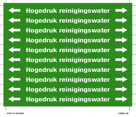 HOGEDRUK REINIGINGSWATER