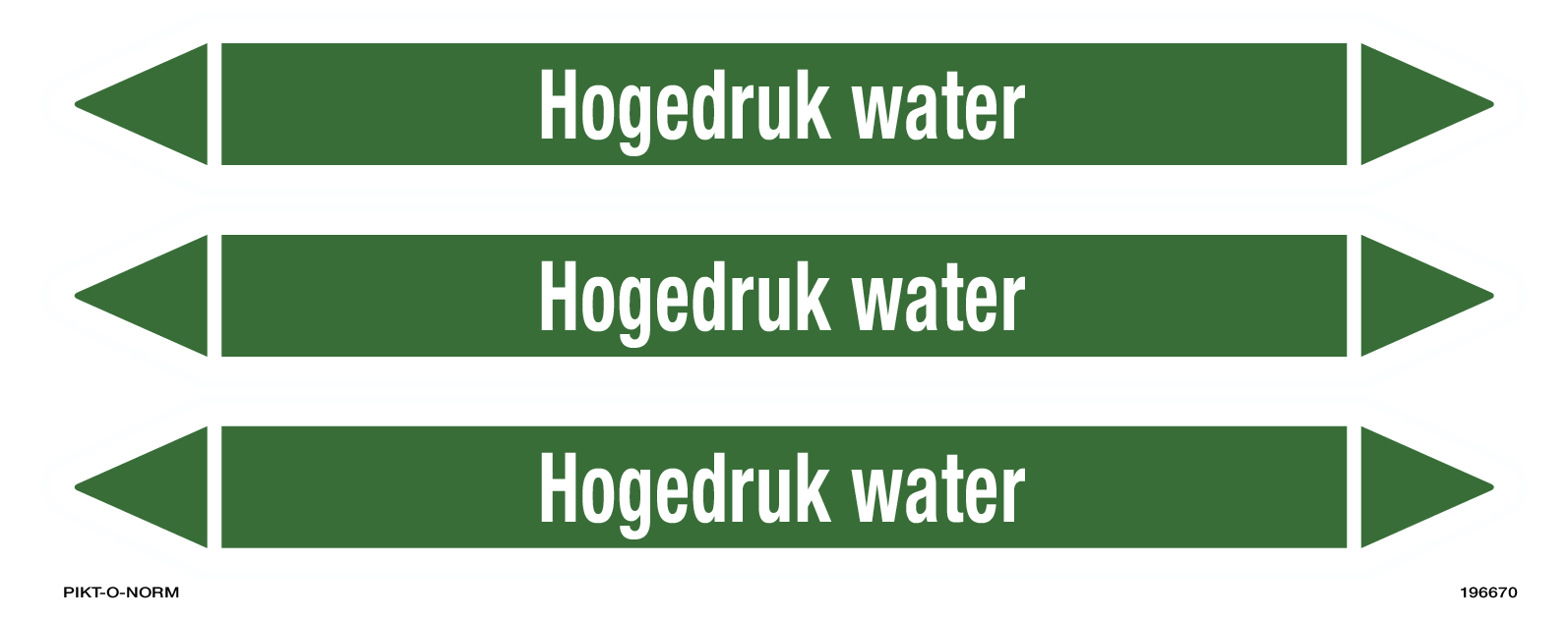 HOGEDRUK WATER