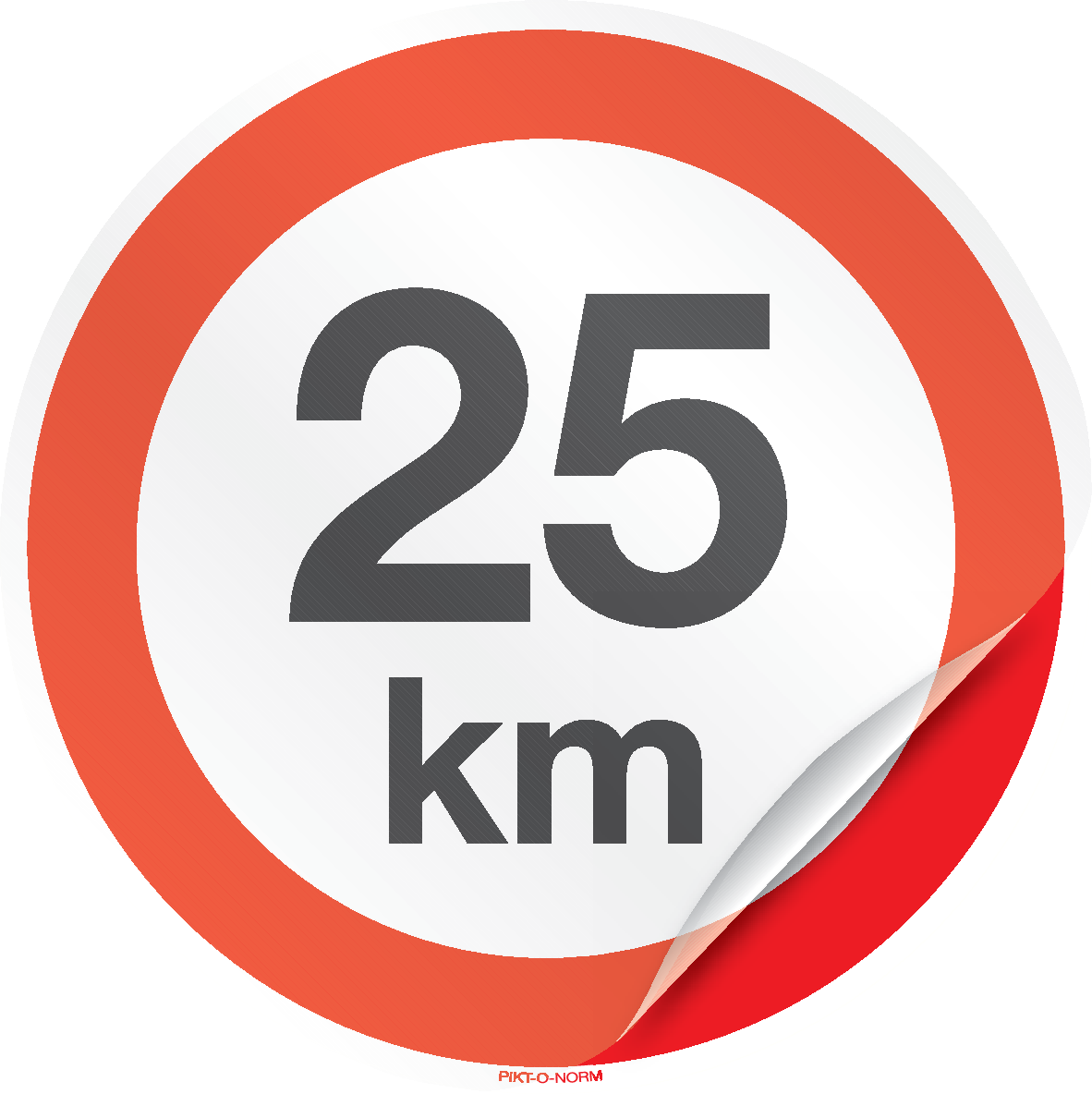 VITESSE LIMITÉE 25 KM