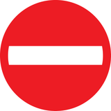 SENS INTERDIT