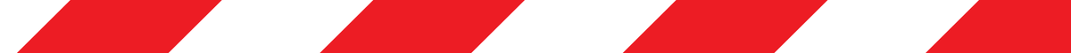 BANDE DE MARQUAGE RAYÉ EN DIAGONALE