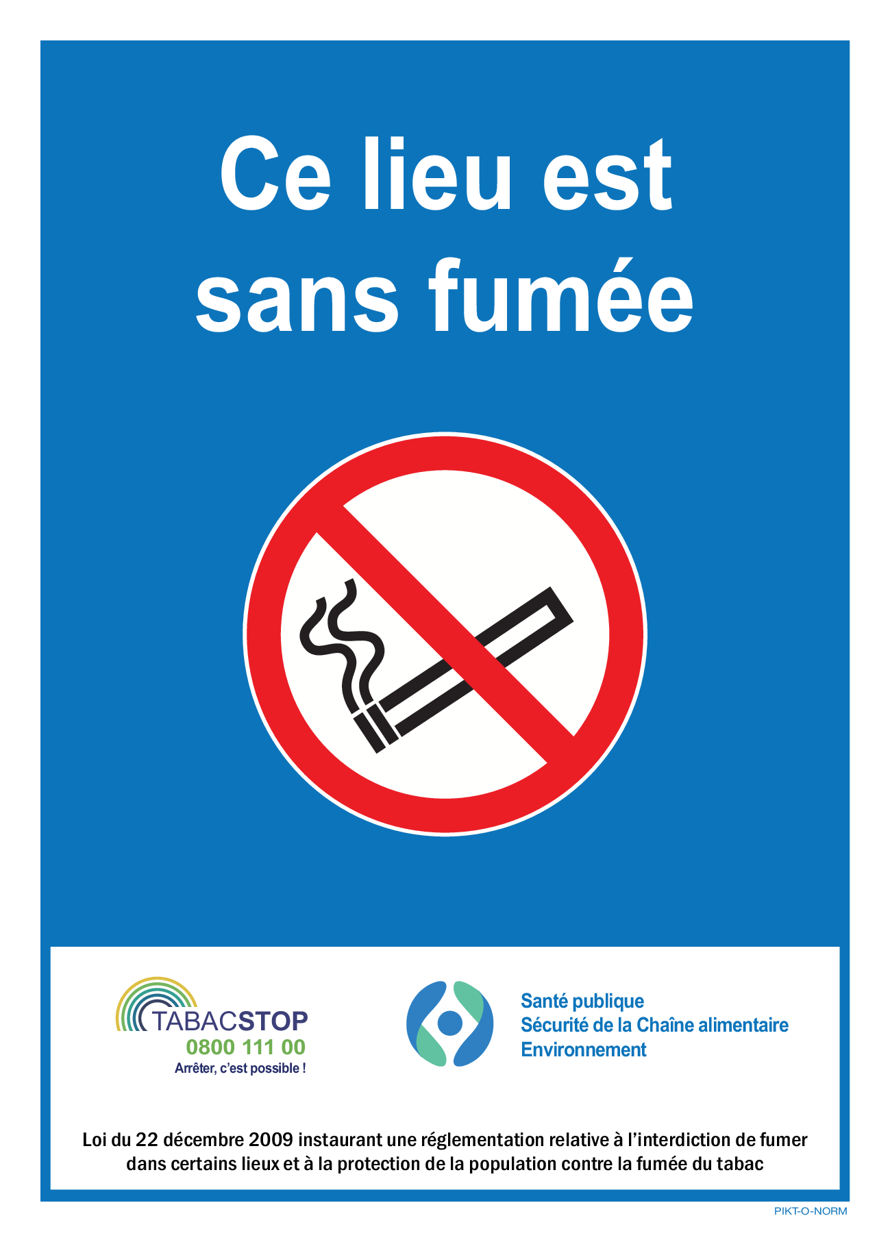 CE LIEU EST SANS FUMÉE
