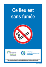CE LIEU EST SANS FUMÉE