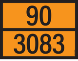 ADR BORD MET GEVARENCODE 90/3083