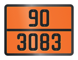 ADR BORD MET GEVARENCODE 90/3083