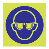 WEAR EYE PROTECTION