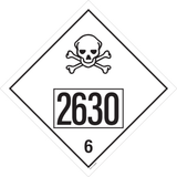 IMO 6.1. GIFTIG UN 2630