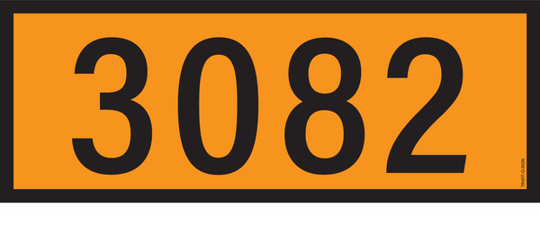 PANNEAU ADR, NUMEROS UN DE 3000 A 3999