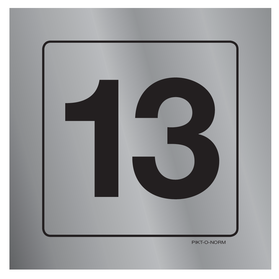 NUMMER 13